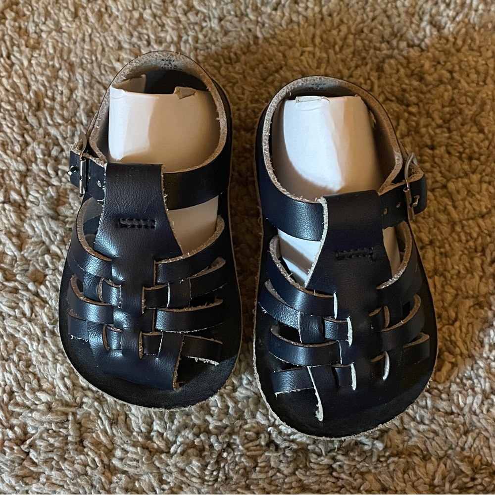 Like New Saltwater Sailor Infant Shoes
